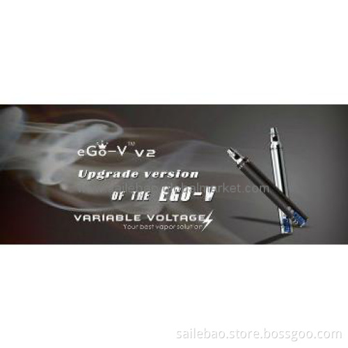 2013 hottest !!! cigarette battery ego-v v2 1200mah